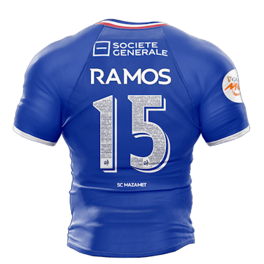 来自France Rugby的Thomas Ramos球衣