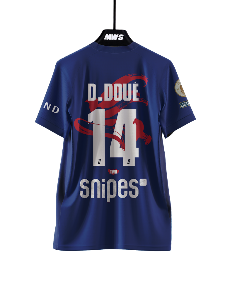 Désiré Doué Paris Saint-Germain jersey