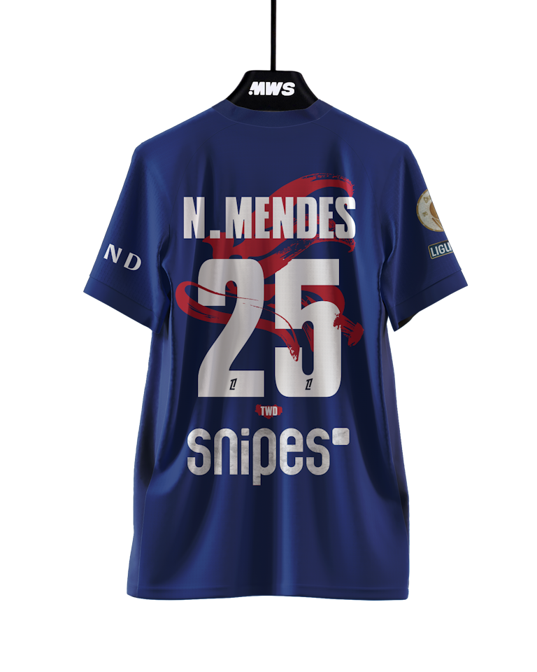 Nuno Mendes Paris Saint-Germain jersey
