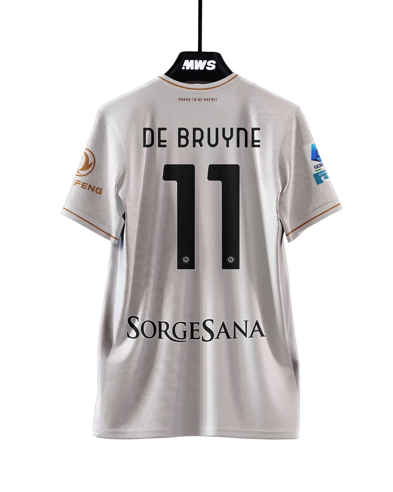 Kevin De Bruyne | Pisa SC - SSC Napoli | MatchWornShirt