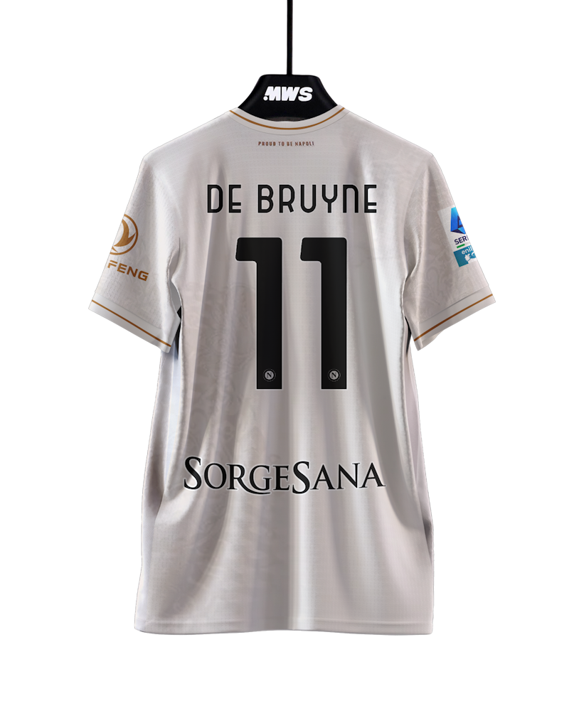 Kevin De Bruyne | Pisa SC - SSC Napoli | MatchWornShirt