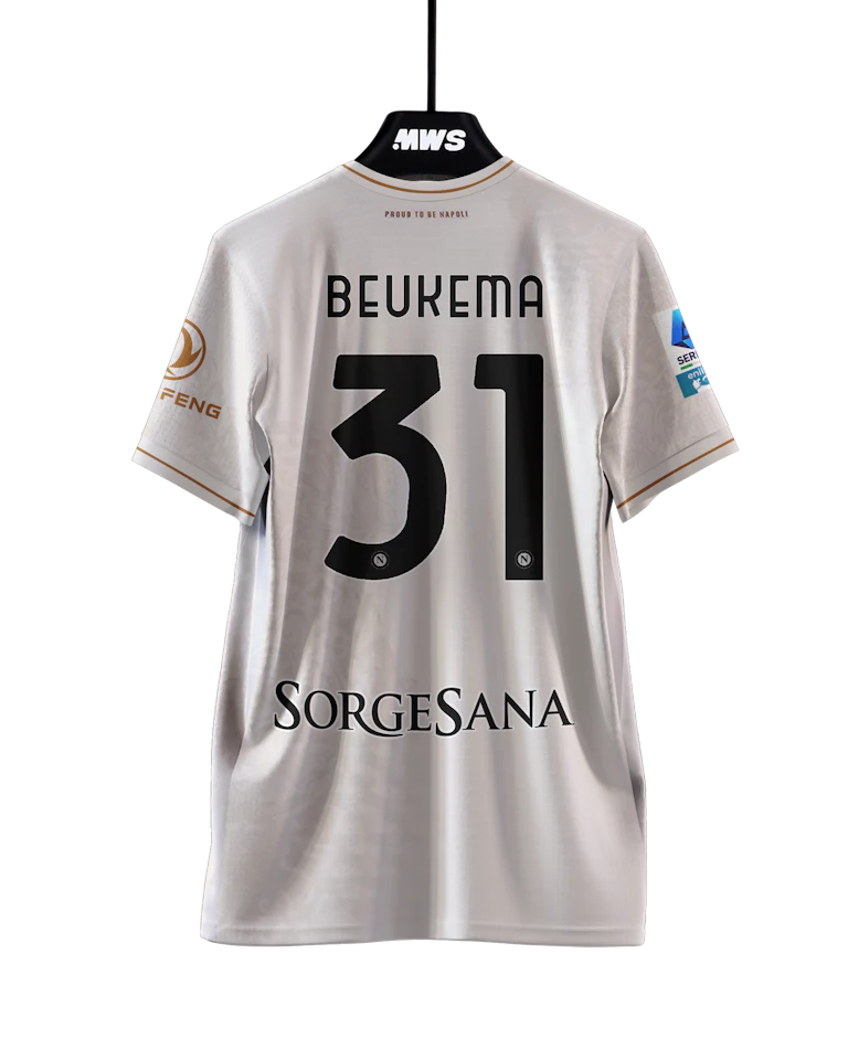 Sam Beukema SSC Napoli shirt