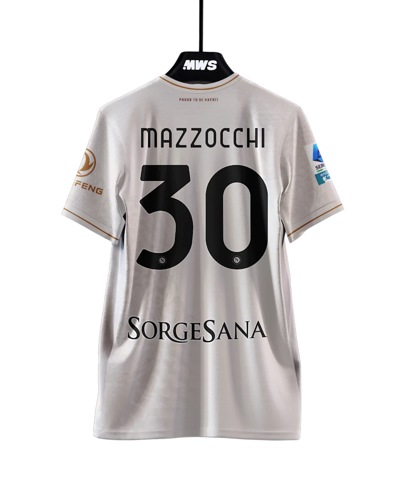 SSC Napoli 팀의 Pasquale Mazzocchi 셔츠