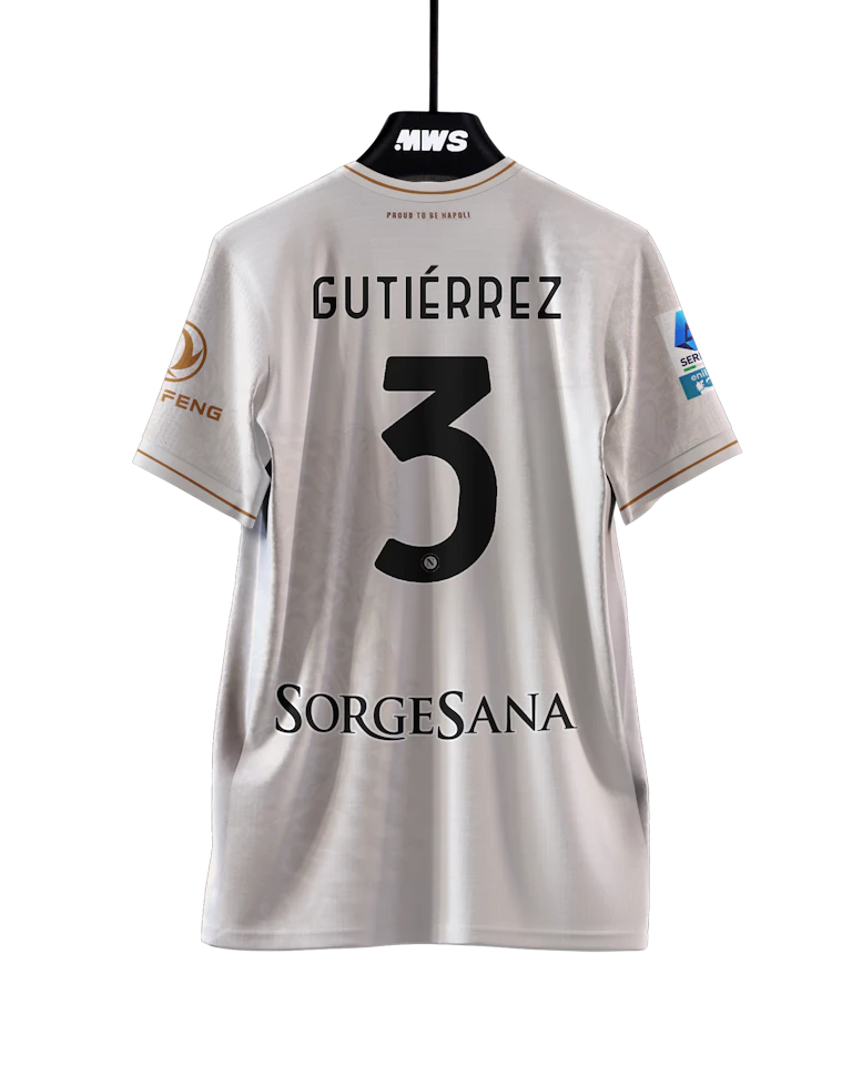 Maillot de Miguel Gutiérrez Ortega (SSC Napoli)