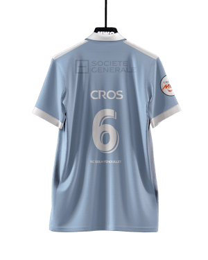 François Cros France Rugby shirt