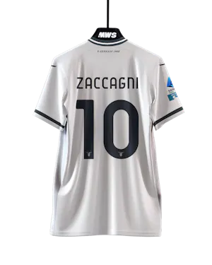 SS Lazio 팀의 Mattia Zaccagni 셔츠