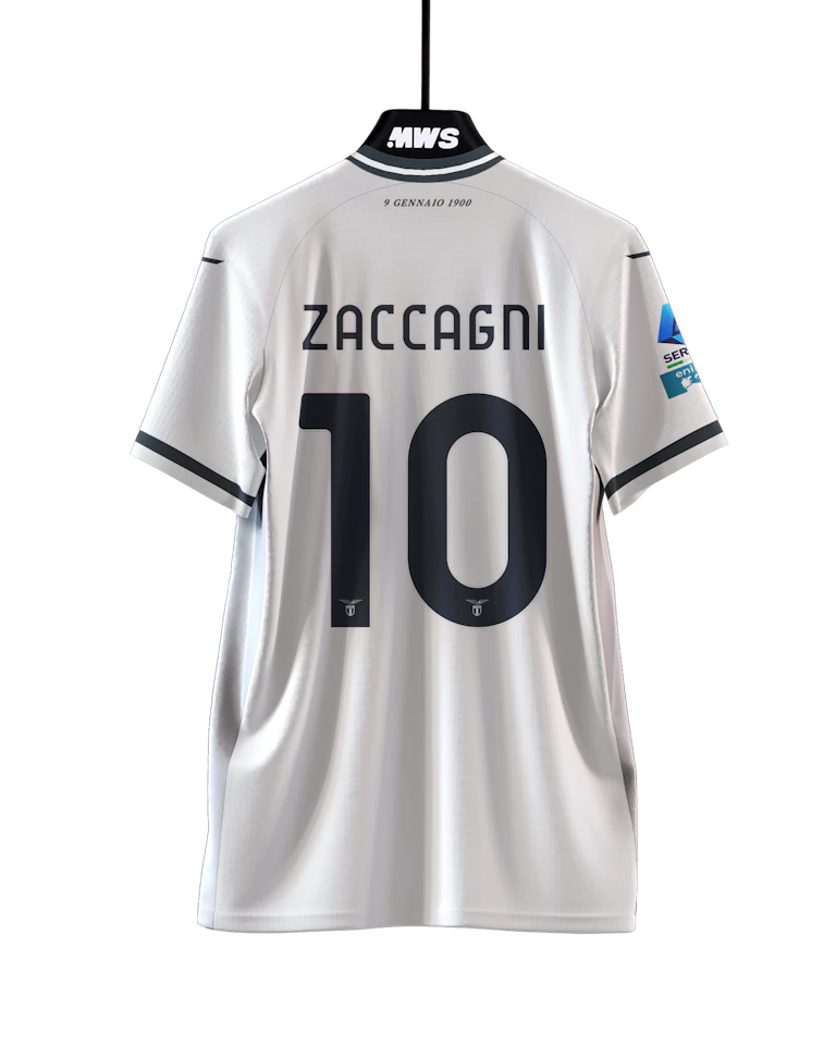 SS Lazio 팀의 Mattia Zaccagni 셔츠