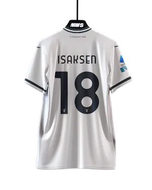 Gustav Isaksen SS Lazio camisa.