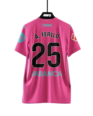 RC Deportivo 팀의 Álvaro Fernández Llorente 셔츠