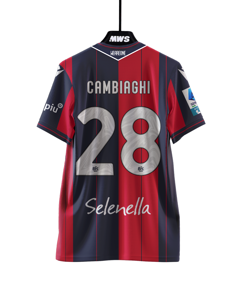 Nicolò Cambiaghi | Bologna Fc 1909 - US Lecce | MatchWornShirt