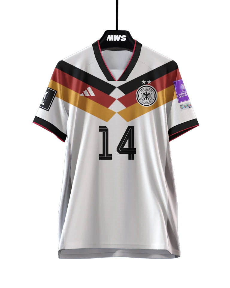 Germany W 팀의 Larissa Mühlhaus 셔츠