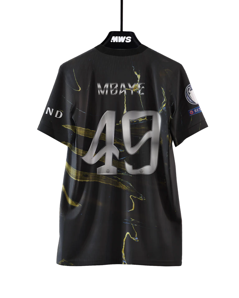 Paris Saint-Germain-Trikot von Ibrahim Mbaye