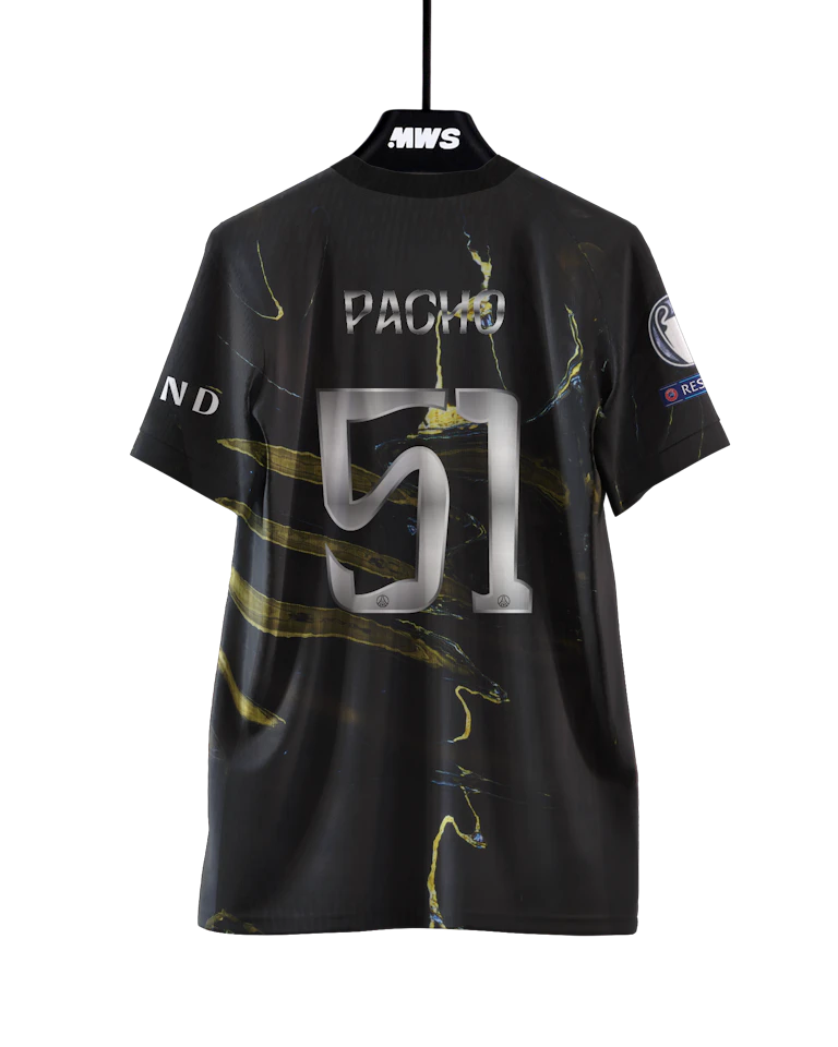 Willian Pacho Paris Saint-Germain shirt