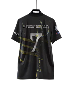 Khvicha Kvaratskhelia Paris Saint-Germain shirt