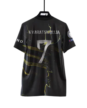 Khvicha Kvaratskhelia Paris Saint-Germain shirt
