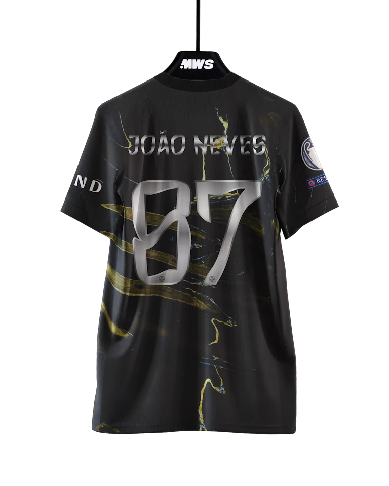 João Neves Paris Saint-Germain shirt