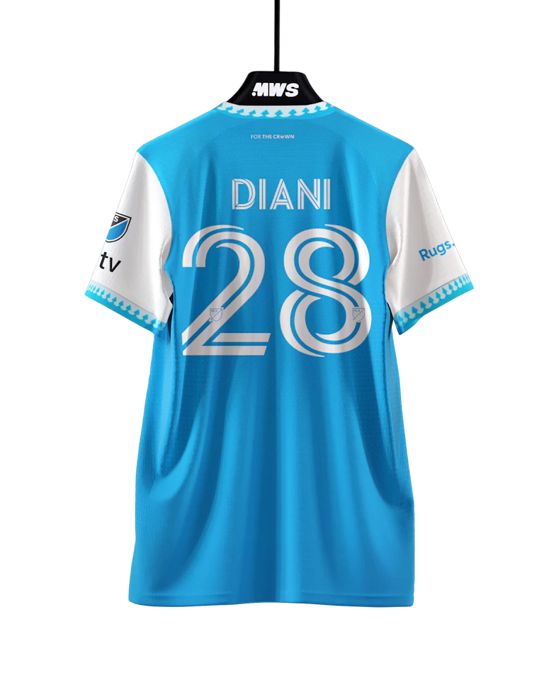 Charlotte FC 팀의 Djibril Diani 셔츠