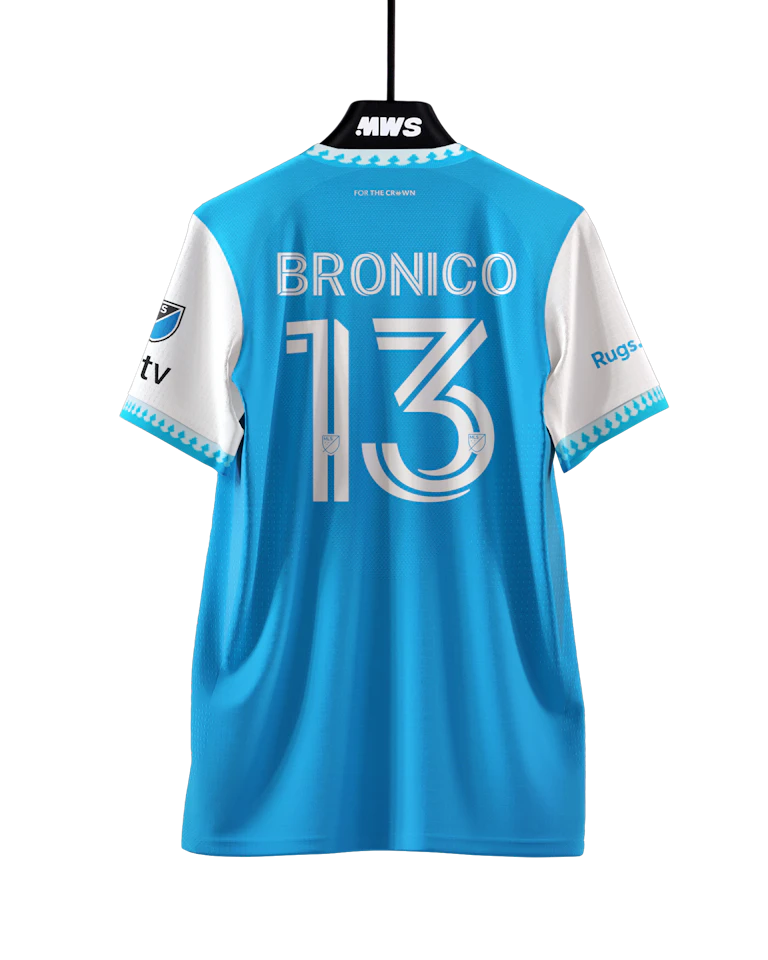 Charlotte FC 팀의 Brandt Bronico 셔츠