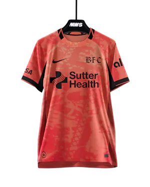 Claire Hutton Bay FC shirt