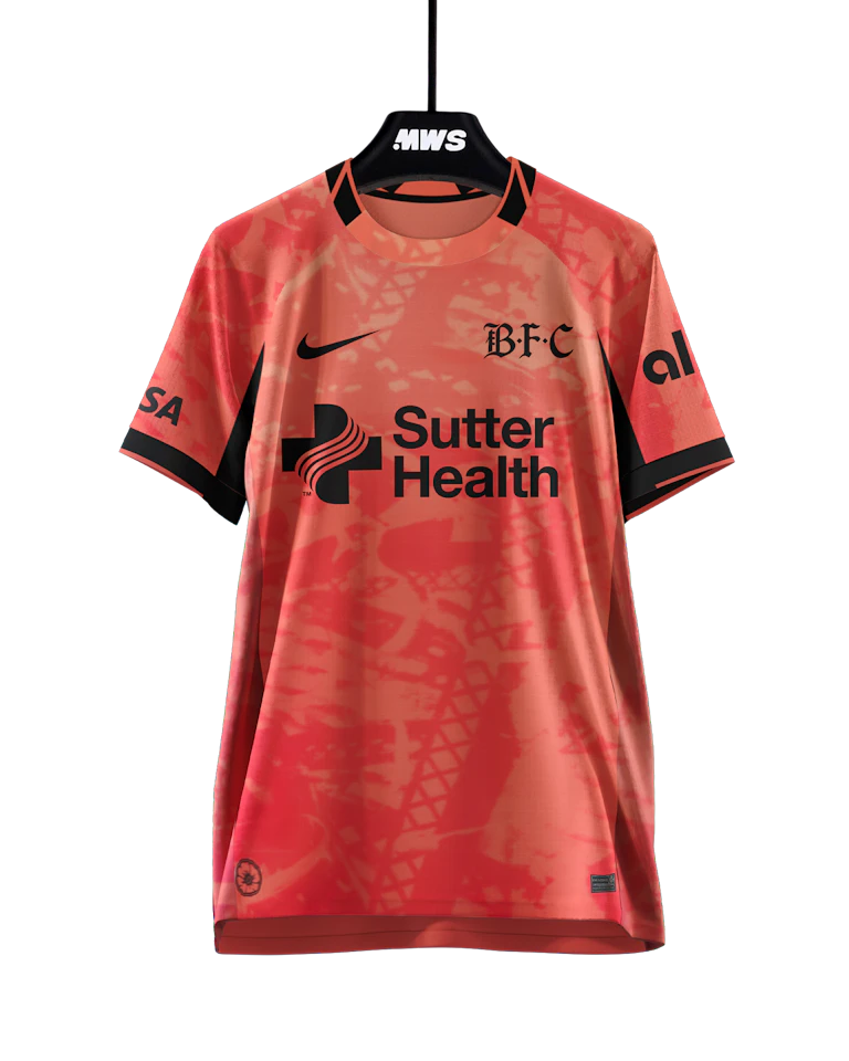 Claire Hutton Bay FC shirt