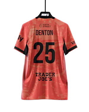 Anouk Denton Bay FC shirt