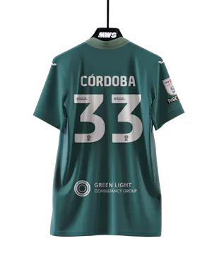 José Angel Cordoba Chambers Norwich City shirt
