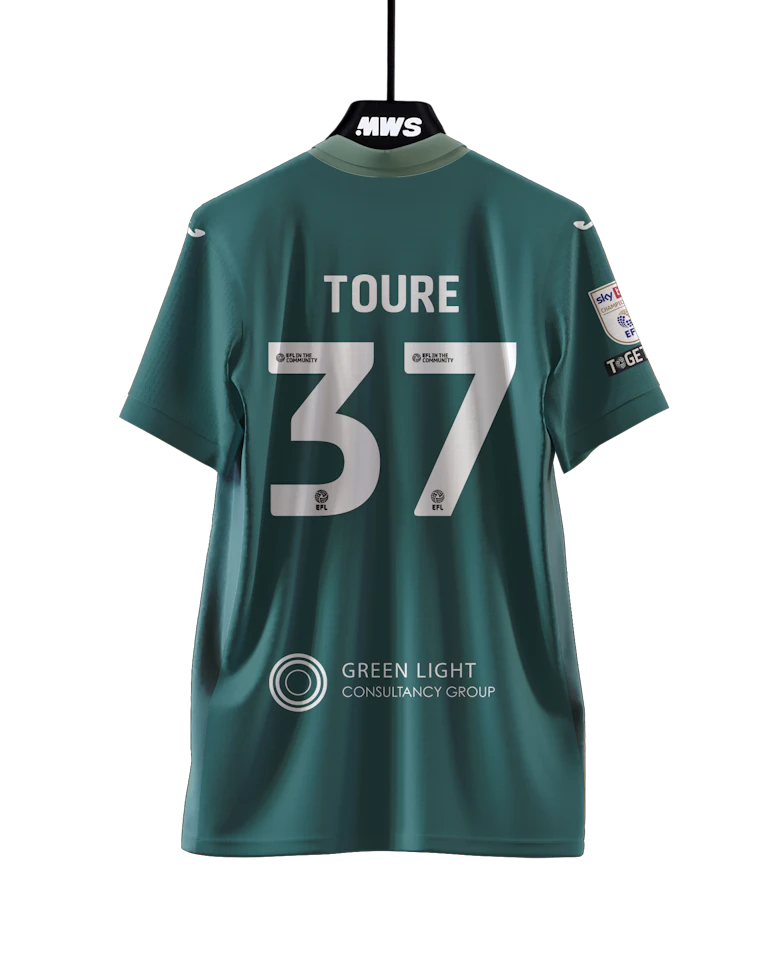 Mohamed Toure Norwich City camisa.
