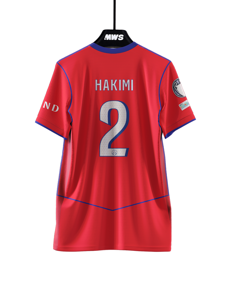 Achraf Hakimi Paris Saint-Germain shirt