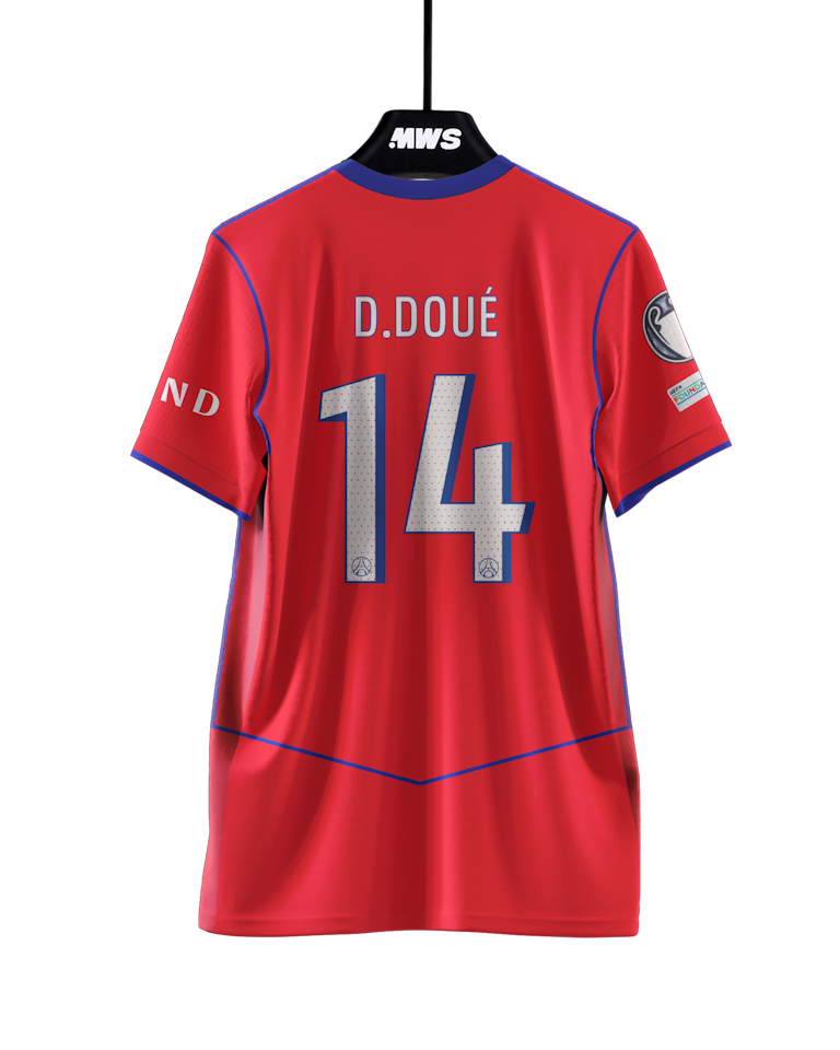 Désiré Doué Paris Saint-Germain shirt