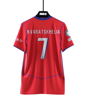 Khvicha Kvaratskhelia Paris Saint-Germain shirt