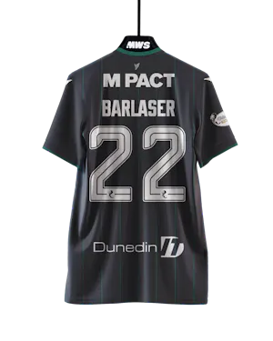 Daniel Barlaser Hibernian shirt