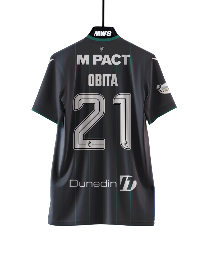 Hibernian-Trikot von Jordan Obita