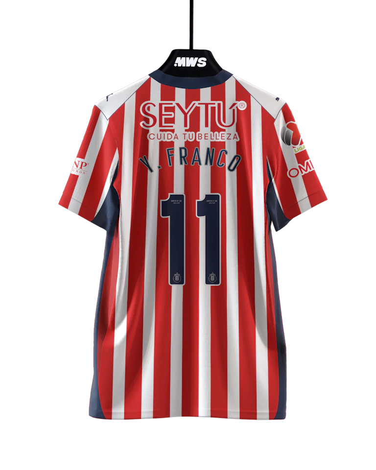 Yamile Franco Guadalajara Women jersey