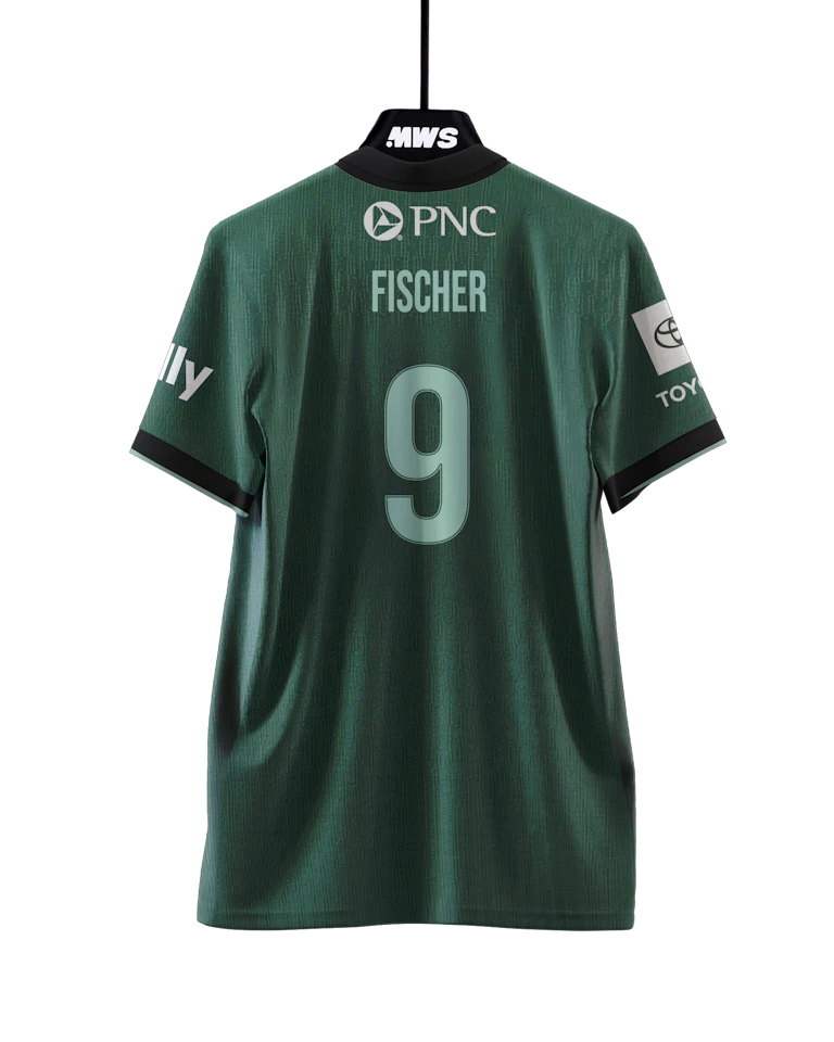 Kayla Fischer Racing Louisville FC shirt