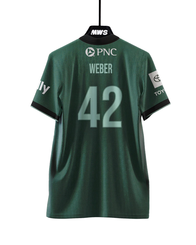 Racing Louisville FC-Trikot von Sarah Weber