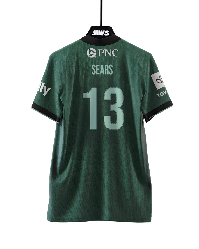 Emma Sears Racing Louisville FC shirt