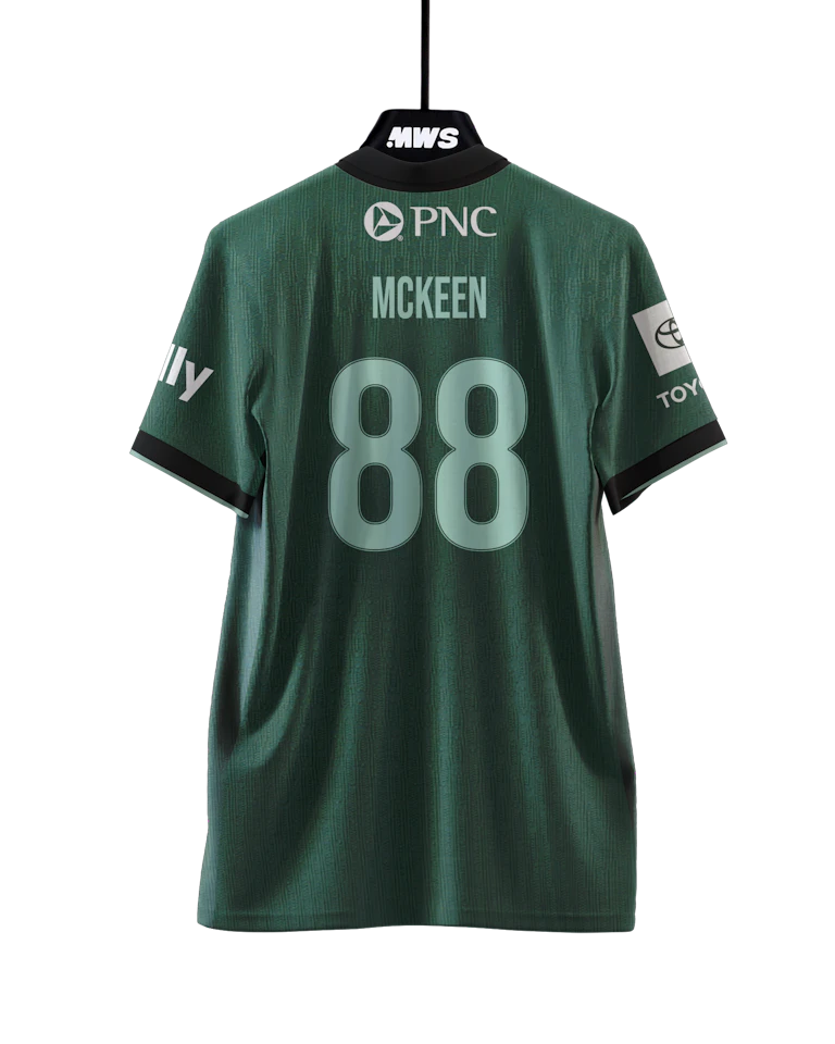 Audrey McKeen Racing Louisville FC shirt