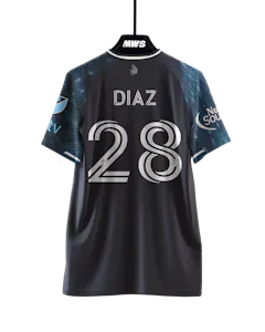 Jefferson Díaz Minnesota United shirt