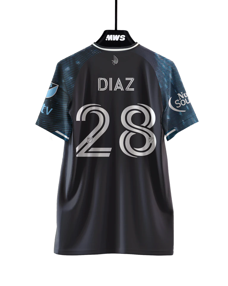 Jefferson Díaz Minnesota United shirt