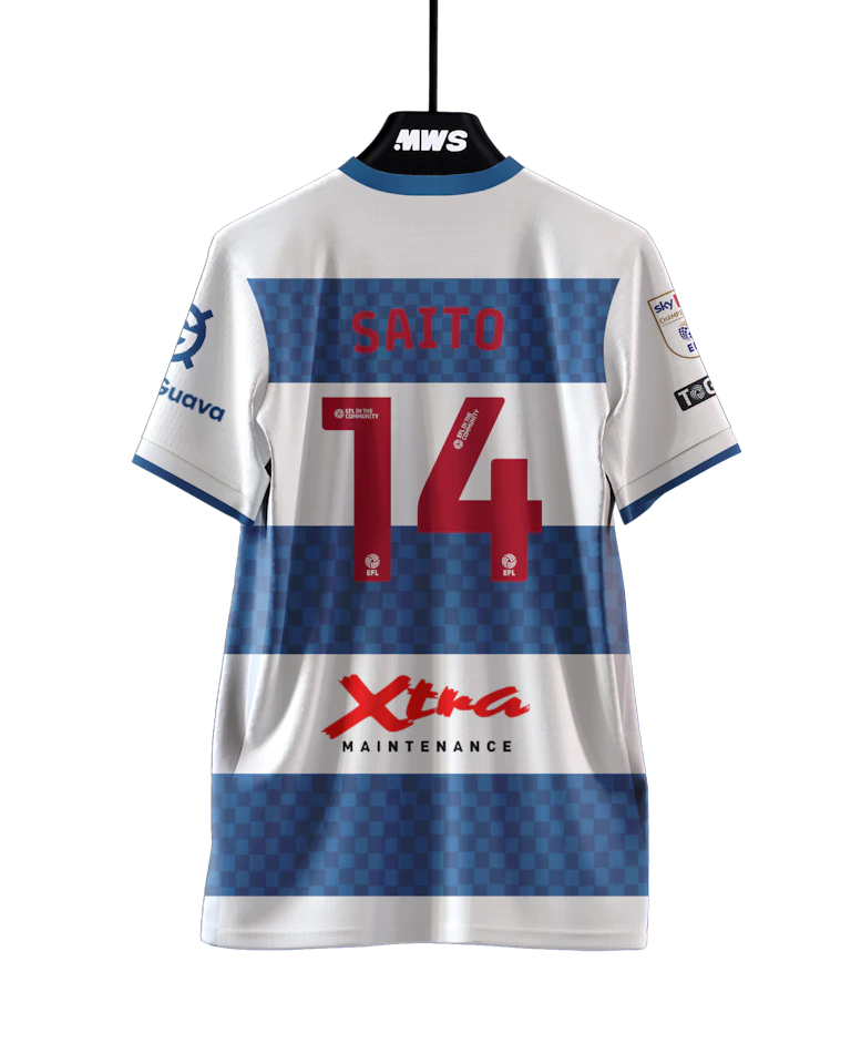 来自Queens Park Rangers的Koki Saito 斉藤光毅球衣