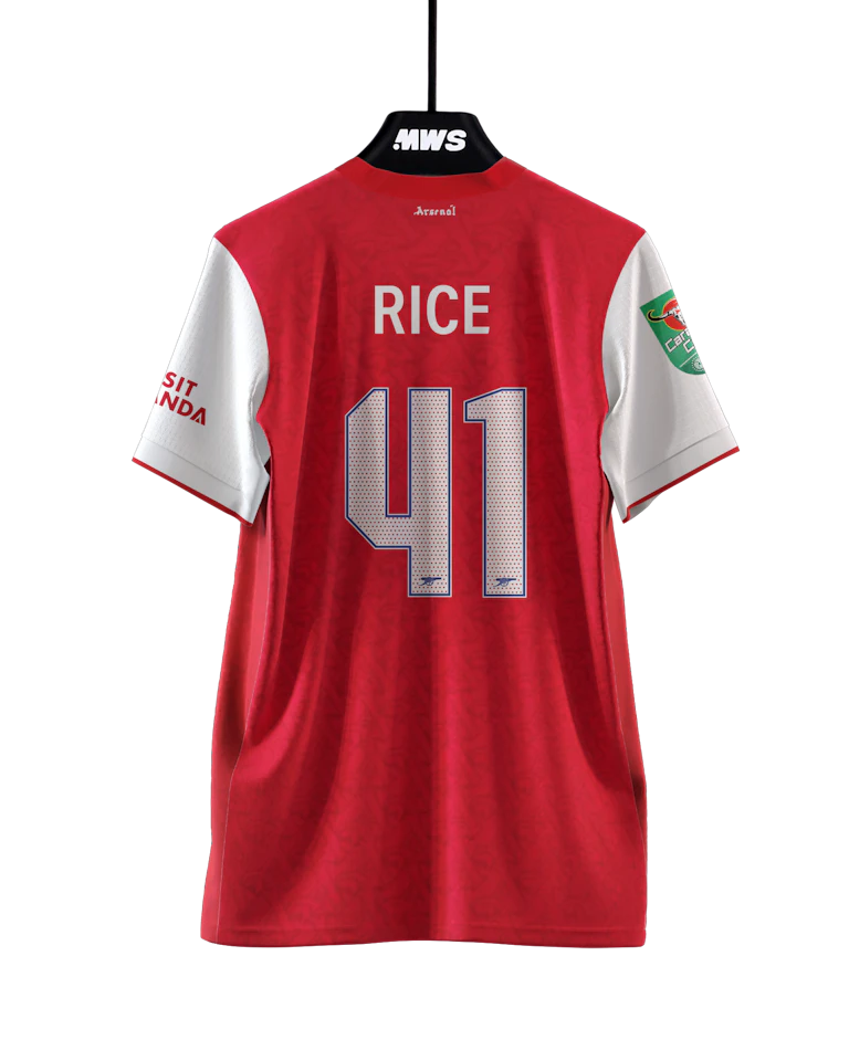 Declan Rice | Arsenal - Manchester City | MatchWornShirt