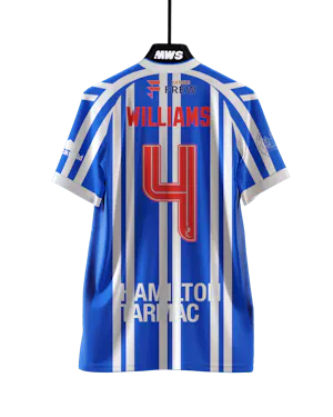 Zac Williams Kilmarnock shirt
