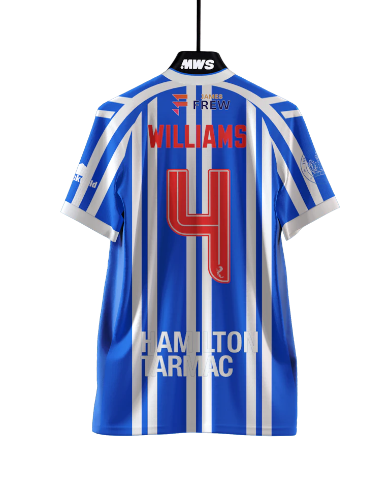 Zac Williams Kilmarnock shirt
