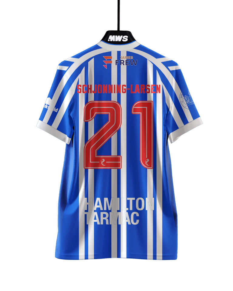 Michael Schjönning-Larsen Kilmarnock shirt