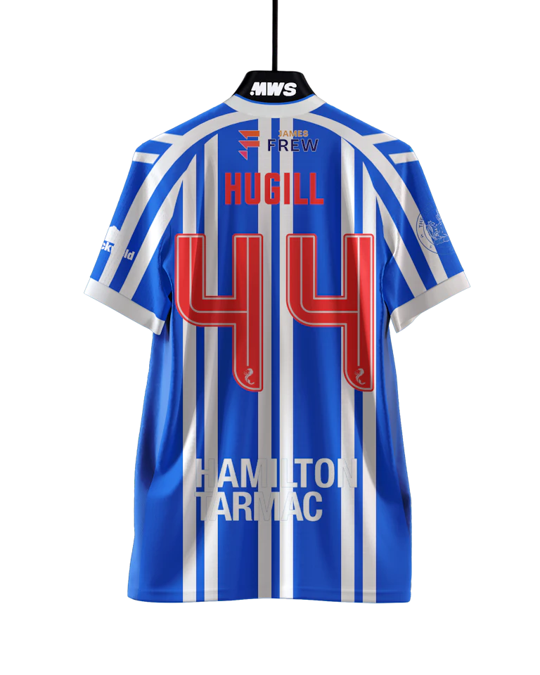 Kilmarnock 팀의 Joe Hugill 셔츠