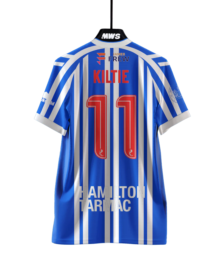 Camisola de Greg Kiltie, Kilmarnock
