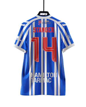 George Stanger Kilmarnock camisa.