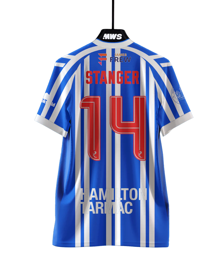 George Stanger Kilmarnock camisa.