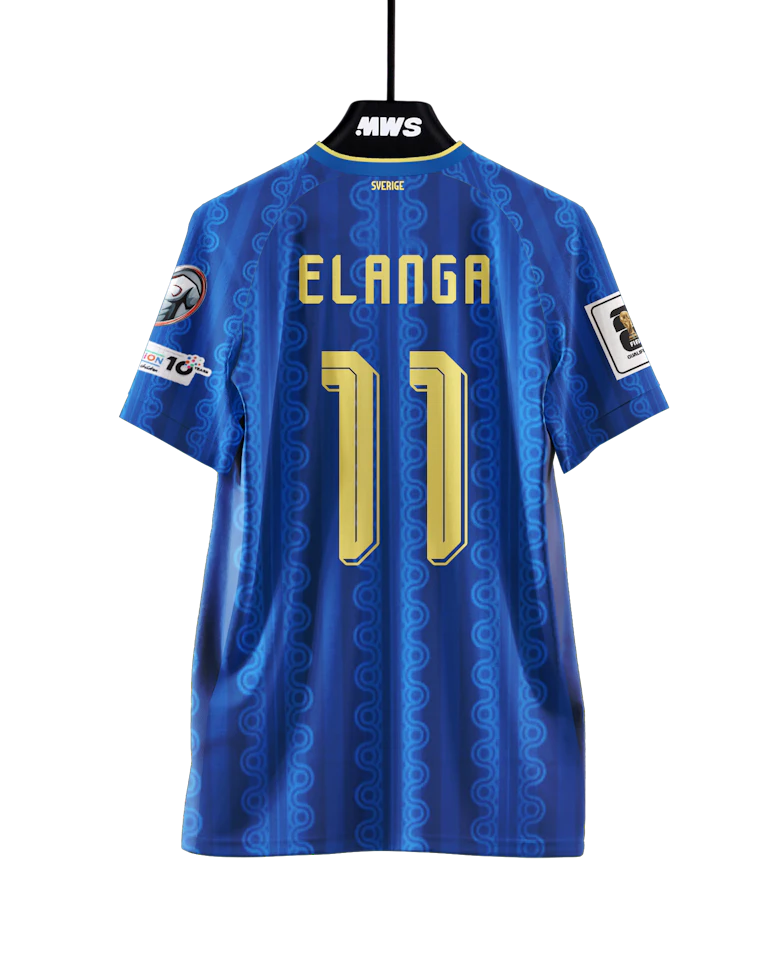 Anthony Elanga Sweden shirt