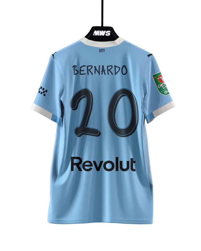 Bernardo Silva Manchester City shirt